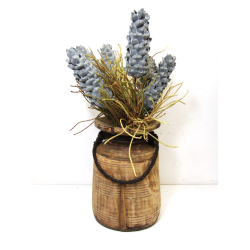 Wazon z drewna egzotycznego Dzban 30x20cm